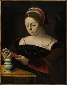Mary Magdalene, c.1540. Creator: Master of the Female Half-Lengths (First half of 16th cen.).