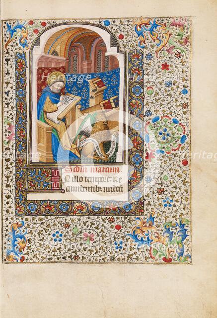 Saint Mark; Book of Hours, about 1440-1450. Creator: Workshop of the Bedford Master.