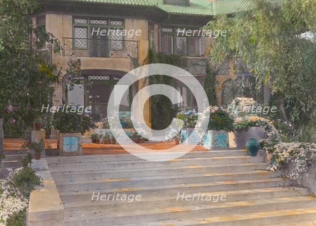 "Pre`s Choisis," Albert Herter house, Georgica Pond, East Hampton, New York, c1913. Creator: Frances Benjamin Johnston.