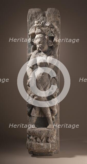 Celestial Nymph Cavorting with Monkeys, 12th century. Creator: Unknown.