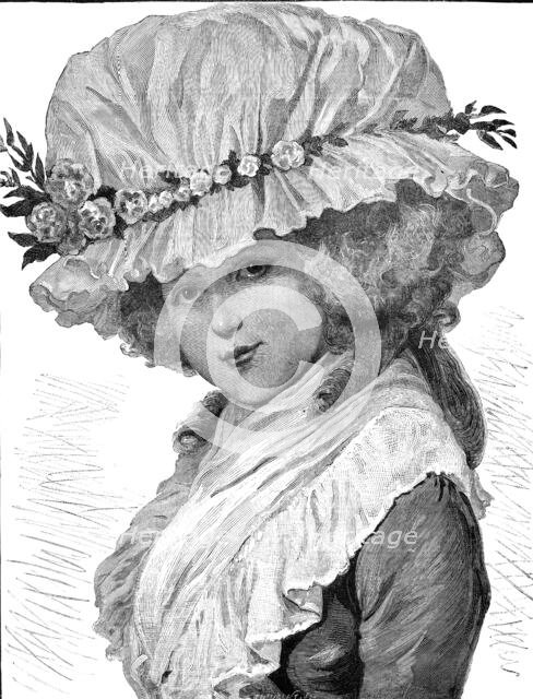 "Morning" by L. Rossi, at the gallery of Messrs. A. Tooth and Sons, Haymarket, 1881. Creator: Eugène Froment.