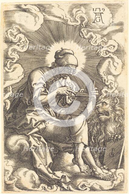 Mark, 1539. Creator: Heinrich Aldegrever.