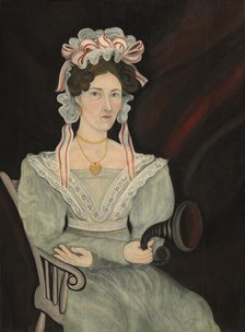 Possibly Mrs. William Sheldon, c. 1831. Creator: Asahel Powers.