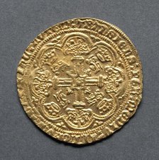 Noble (reverse), 1413-1422. Creator: Unknown.