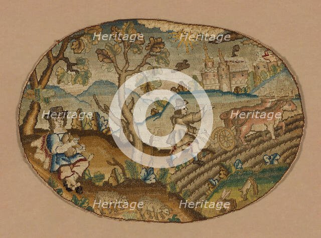 Fragment, England, 17th century. Creator: Unknown.