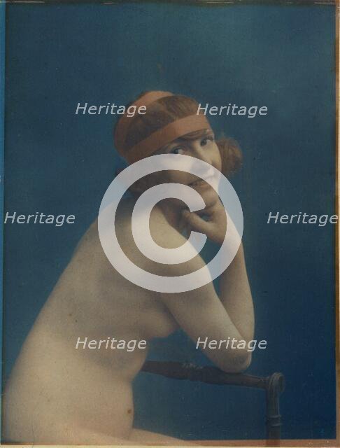 Female nude, about 1900-1920. Creator: Unknown.