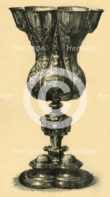 Silver cup, 1580-1600, (1881).  Creator: John Watkins.