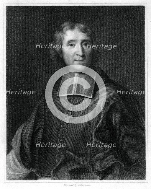 Francois Fenelon, French Roman Catholic theologian, poet and writer, (1833).Artist: J Thomson