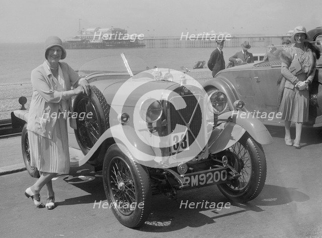 Salmson of Mrs PJM Midgley at the B&HMC Brighton Motor Rally, Brighton, Sussex, 1930. Artist: Bill Brunell.