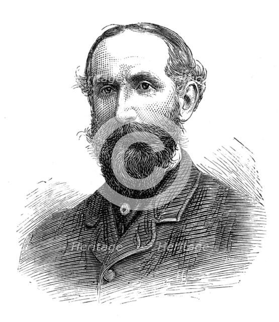 Members of the new House of Commons: Captain J. E. F. Aylmer (Maidstone), 1880. Creator: Unknown.