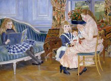 Children's Afternoon at Wargemont, 1884. Artist: Renoir, Pierre Auguste (1841-1919)