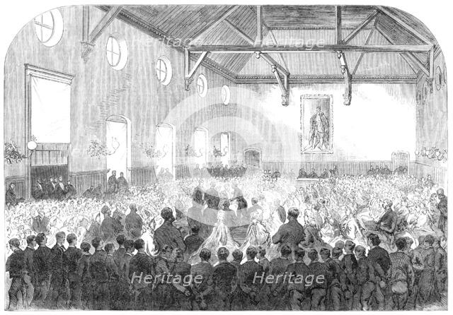 Speech Day at Wellington College, 1865. Creator: Unknown.
