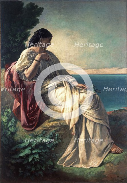 Iphigenia, 1862. Artist: Feuerbach, Anselm (1829-1880)