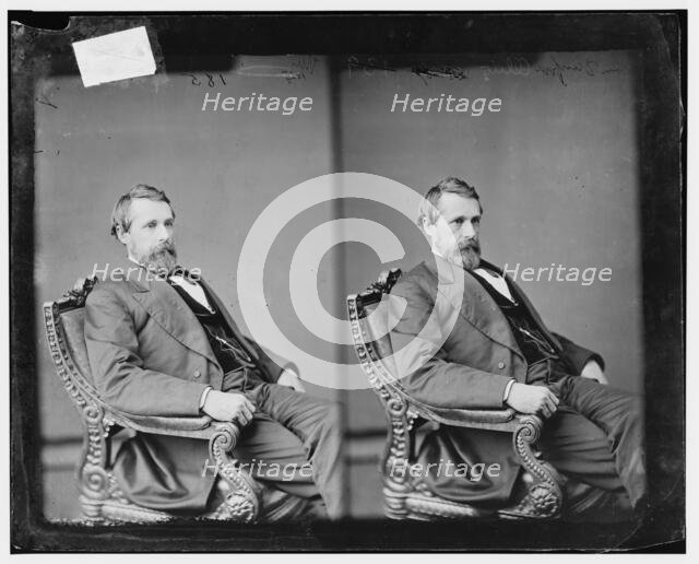 Lorenzo Dow Danford of Ohio, between 1865 and 1880. Creator: Unknown.