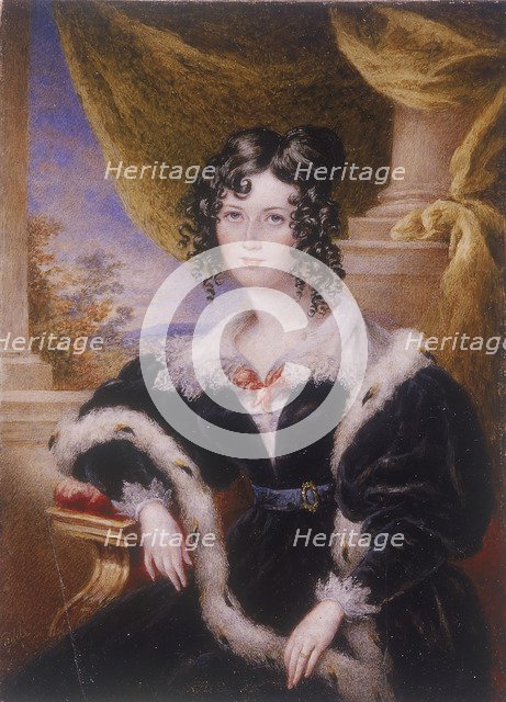 'Mary Ann Paton', 1831. Artist: James Warren Childe