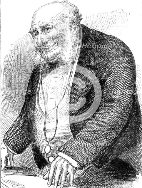 Election Sketches: the chairman of committee, 1880. Creator: Unknown.