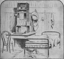 'An Officer's Room at Pretoria', 1902. Artist: Unknown.