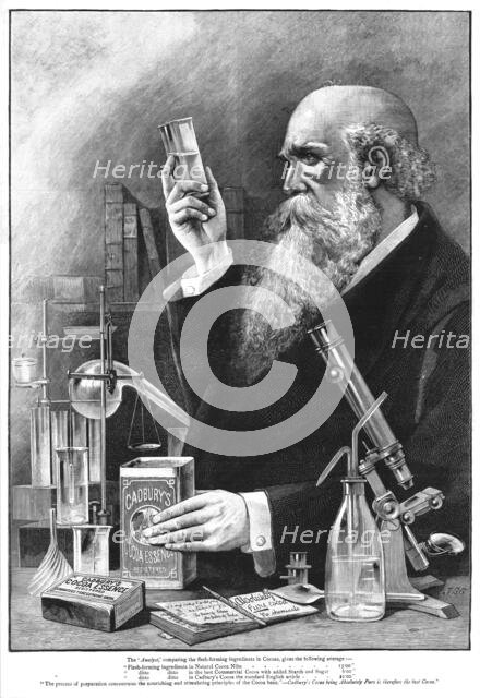 ''Cadbury's Cocoa', 1890. Creator: Unknown.