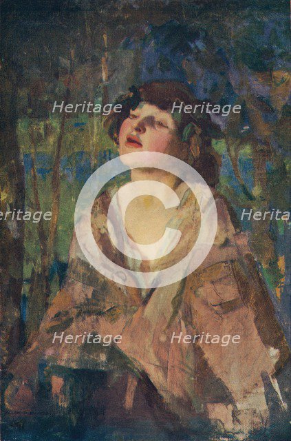 'A Voice in the Wood', c1928. Artist: Allan Douglass Mainds.