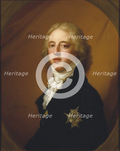 Portrait of Gustav IV Adolf of Sweden (1778-1837).