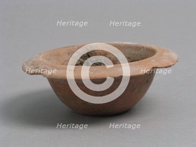 Bowl, Coptic, 4th-7th century. Creator: Unknown.