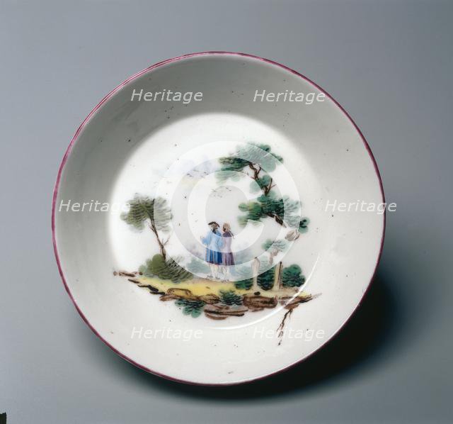 Saucer, c. 1775. Creator: Sceaux Factory (French, active 1748-66).