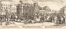 Destruction of a Convent, c. 1633. Creator: Jacques Callot.