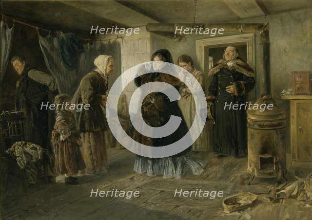 Philantropists, 1874. Artist: Makovsky, Vladimir Yegorovich (1846-1920)