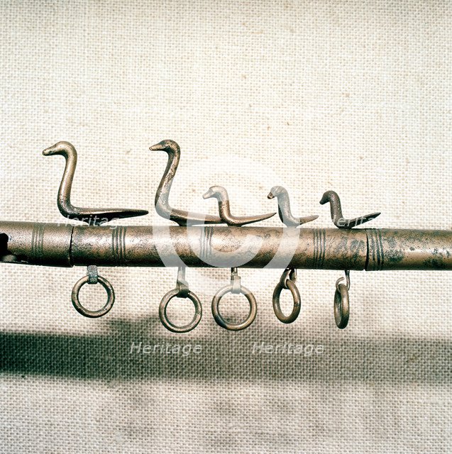 Celtic bronze flesh-hook, Co.Antrim, Ireland, c6th century BC. Artist: Unknown