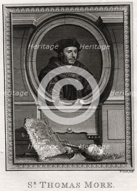 'Sir Thomas More', 1774. Artist: T Cook