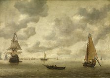At the Entrance of the Harbour, 1640-1650. Creator: Hendrick van Anthonissen.