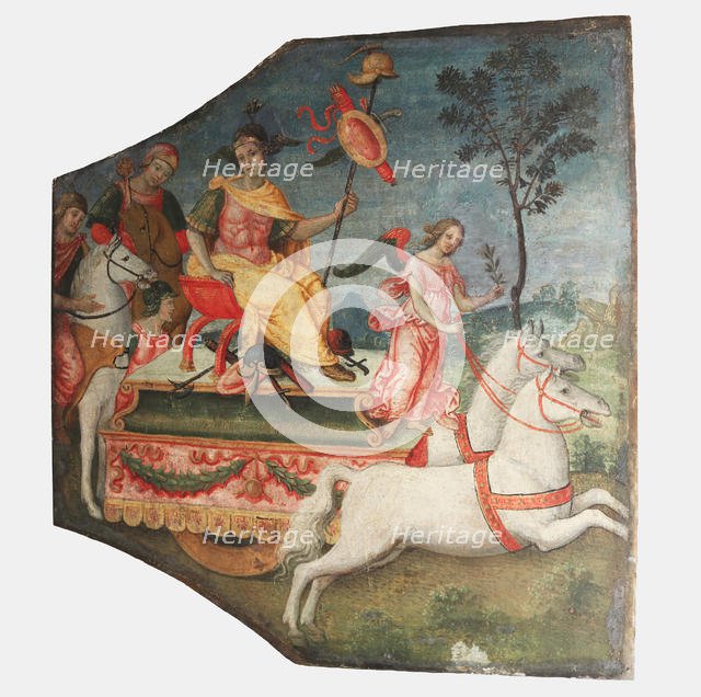 Triumph of a Warrior, ca. 1509. Creator: Bernardino Pinturicchio.