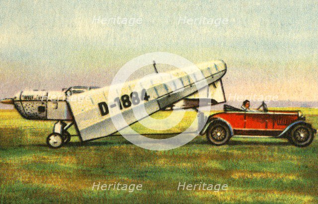 Messerschmitt M 23c plane, 1920s, (1932). Creator: Unknown.