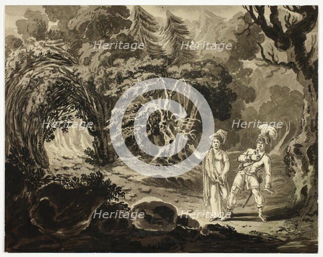 Scene from Opera, n.d. Creator: John Martin.