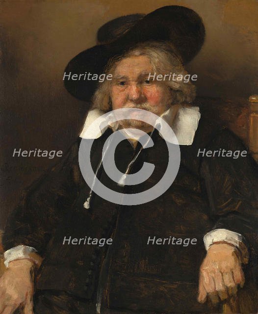 Portrait of an old man, 1667. Creator: Rembrandt van Rhijn (1606-1669).