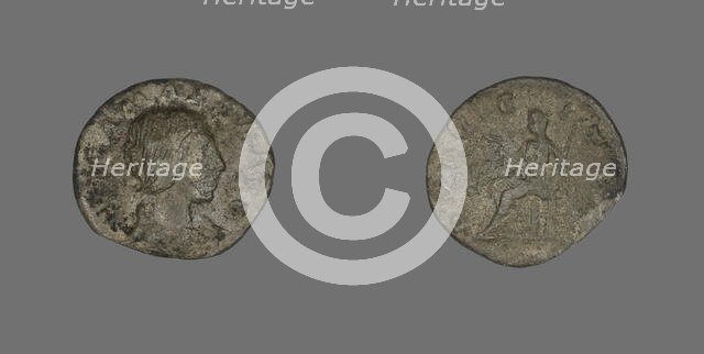 Denarius (Coin) Portraying Julia Maesa, 223. Creator: Unknown.