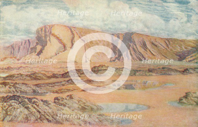 'The Walls of Old England (Bude)', c1886, (1914). Artist: Edward John Poynter.