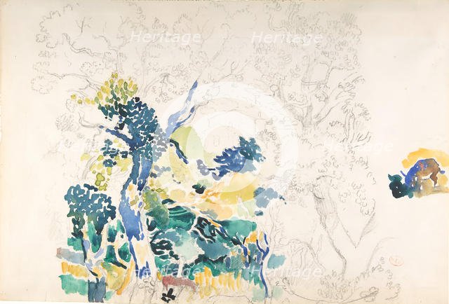 Landscape, n.d.. Creator: Henri-Edmond Cross.