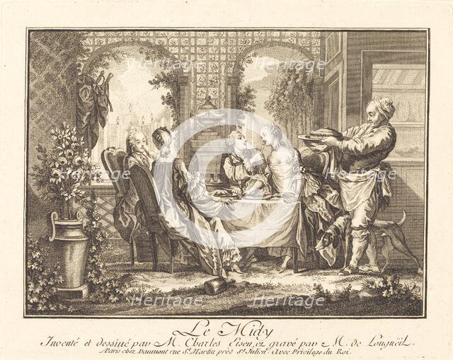 Le midi. Creators: Joseph de Longueil, Charles Eisen.