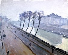 'The Seine at Paris', early 20th century. Artist: Albert Marquet
