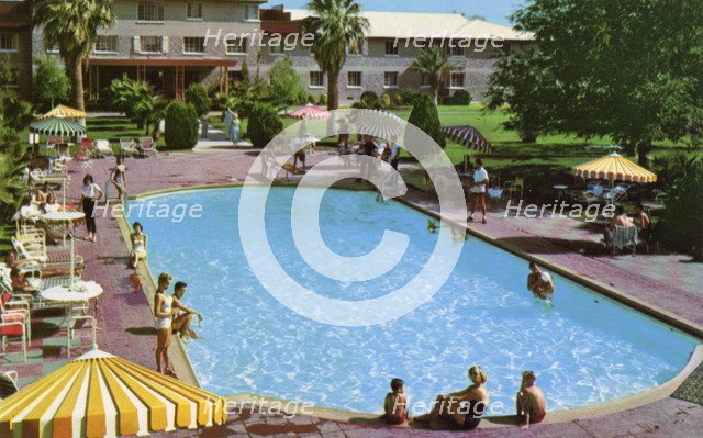 Thunderbird Hotel, Las Vegas, Nevada, USA, 1956. Artist: Unknown