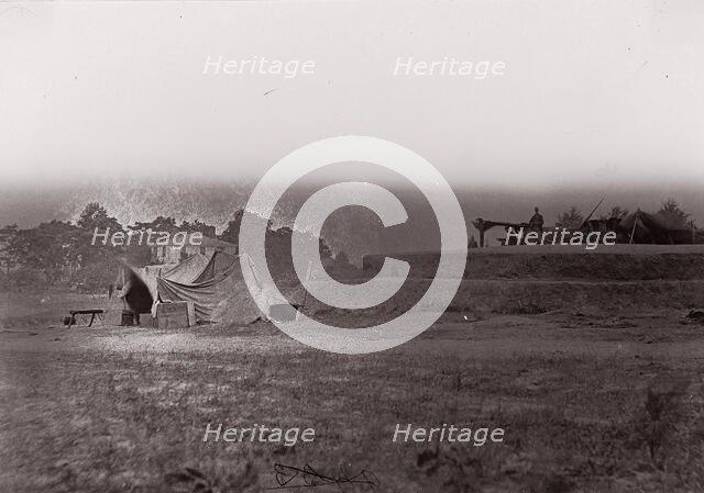 [Fortifications], 1861-65. Creator: Unknown.