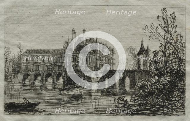 Château de Chenonceau. Creator: Maxime Lalanne (French, 1827-1886).