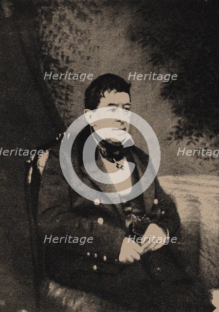 Portrait of Auguste-René Semen 1781-1862), Mid of the 19th cen..