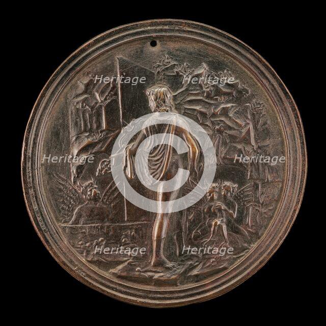 Orpheus Descending into Hades, late 15th - early 16th century. Creator: Moderno.