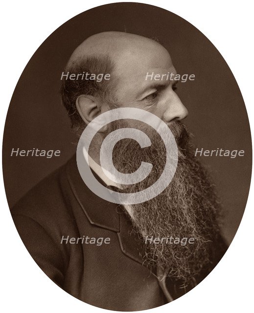 Sir Wilfrid Lawson, politician, MP for Carlisle, 1882.Artist: Lock & Whitfield