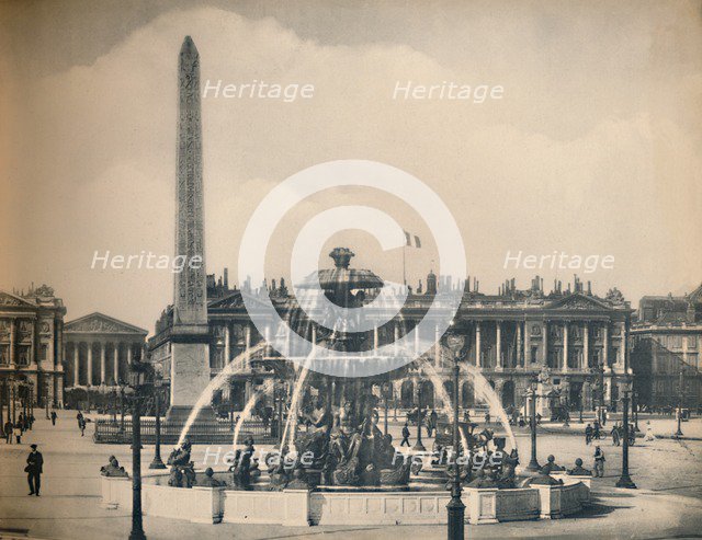 'Paris. - La Place De La Concorde. - LL, c1910. Creator: Unknown.