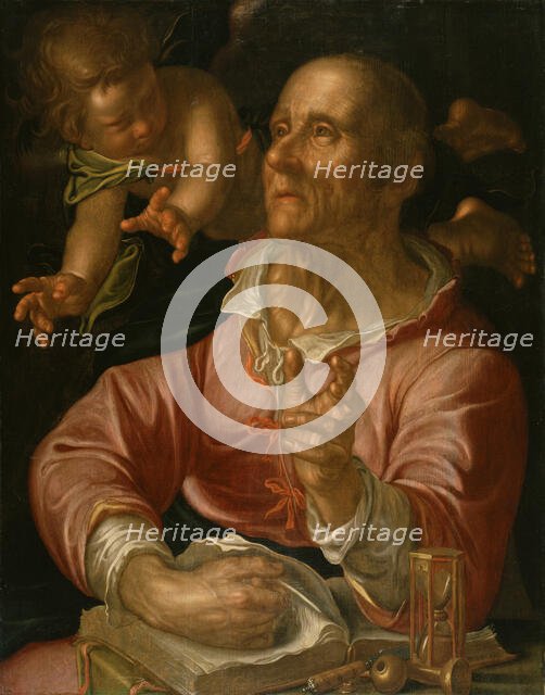 Saint Matthew, c1616. Creator: Joachim Anthonisz Wtewael.