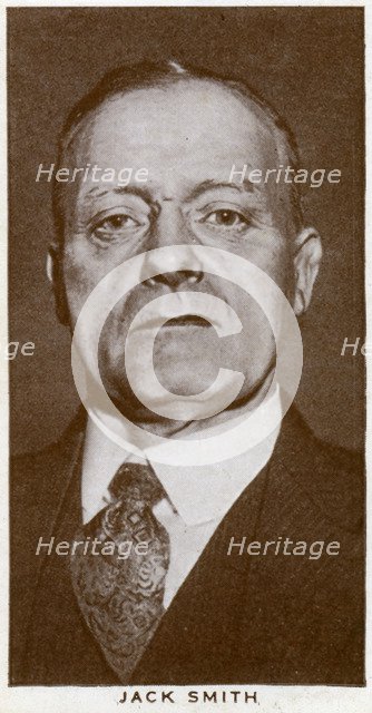 Jack Smith, British boxing referee, 1938. Artist: Unknown