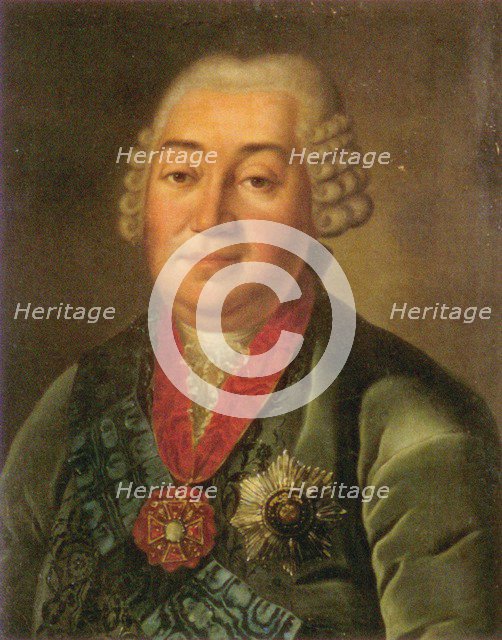 Portrait of Prince Yakov Petrovich Shakhovskoy (1705-1777).